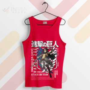 Pioneering Expedition Hange Zoë Red Tank Top