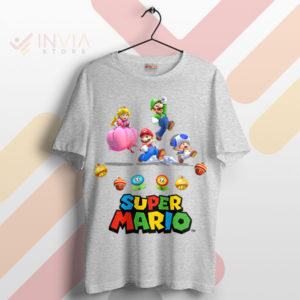 Plumber's Paradise Mario and Friends White T-Shirt