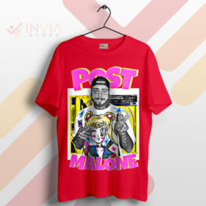 Posty's Lunar Voyage Sailor Moon Red T-Shirt