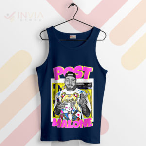 Posty's Moonlight Magic Sailor Moon Navy Tank Top