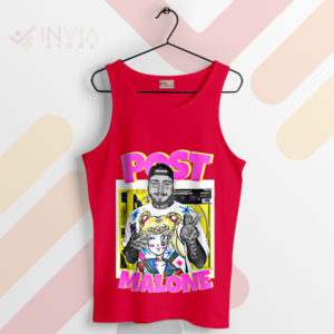 Posty's Moonlight Magic Sailor Moon Red Tank Top