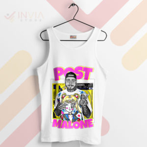 Posty's Moonlight Magic Sailor Moon White Tank Top