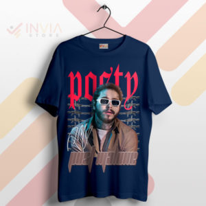 Posty's Signature Style Post Malone Navy T-Shirt