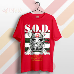 Raging Metal Militia Stormtroopers of Death Red T-Shirt