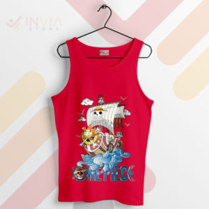 Raise the Sails with Sunny Ship Red Tank Top