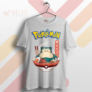 Ramen Dreams Come True with Snorlax Sport Grey T-Shirt