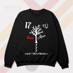 Raw Emotion XXXTentacion Numb Alone Black Sweatshirt