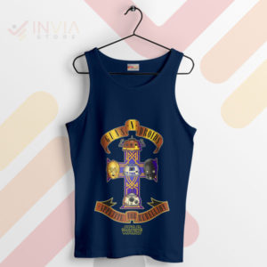 Rebel Alliance Guns N Droids Navy Tank Top