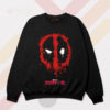 Red Splatter Rendezvous Deadpool Sweatshirt