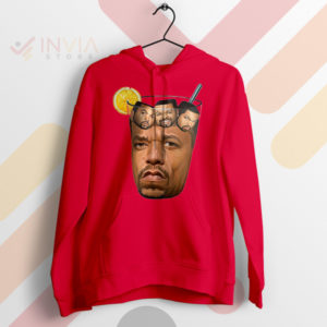 Refreshing Combo Ice Cube with Ice Tea Red Hoodie