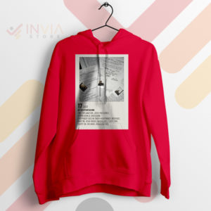 Remember XXxtentacion with 17 Album Red Hoodie