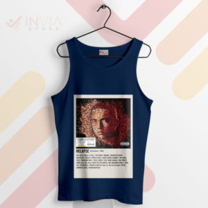 Retro Rap Eminem's Relapse Navy Tank Top