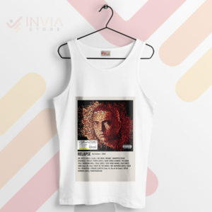 Retro Rap Eminem's Relapse White Tank Top