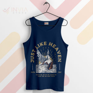 Retro Reverie The Cure Just Like Heaven Navy Tank Top