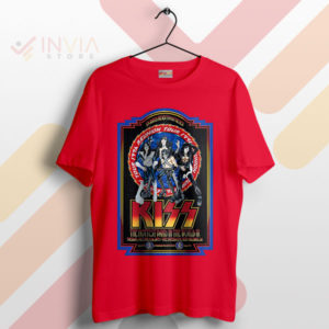 Rock Legends Kiss Reunion Tour '96 Red T-Shirt
