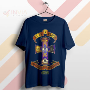 Rock the Galaxy Guns N Droids Navy T-Shirt