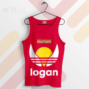 Rock the Logan Wolverine x Adidas Red Tank Top