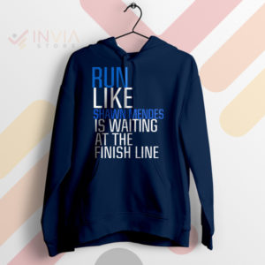 Run Like Shawn Mendes Finish Line Navy Hoodie