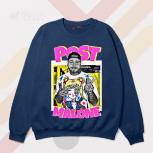 Sailor Moon Dreamin' with Posty Navy Sweatshirt