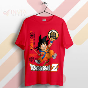 Saiyan Legend Goku Kakarot 1984 Red T-Shirt