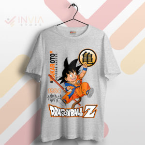 Saiyan Legend Goku Kakarot 1984 Sport Grey T-Shirt