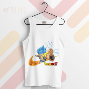 Saiyan Prince Trunks 4 Nike Swoosh Tank Top