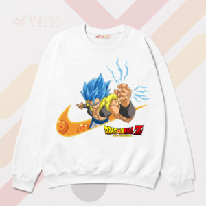 Saiyan Spirit Trunks 4 Nike Swoosh Sweatshirt