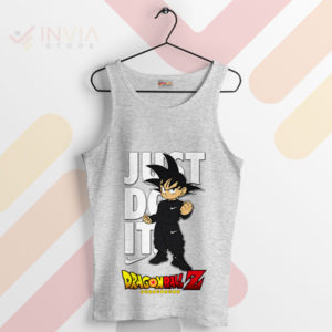 Saiyan Warrior Mentality Just Do It Sport Grey Tank TopSaiyan Warrior Mentality Just Do It Sport Grey Tank Top