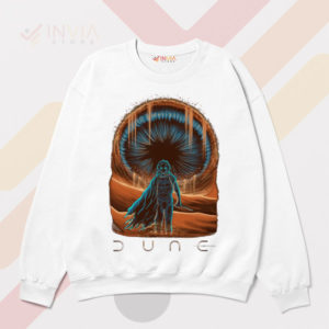 Sandstorm Saga Dune Epic Adventure White Sweatshirt