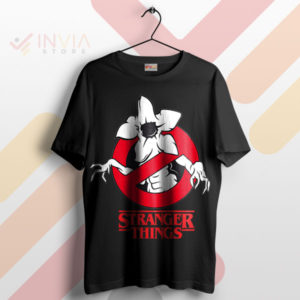Savior of Hawkins Demogorgon Buster Black T-Shirt