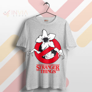 Savior of Hawkins Demogorgon Buster Sport Grey T-Shirt