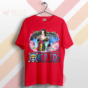 Scene in our Sexy Boa One Piece Series Red T-Shirt