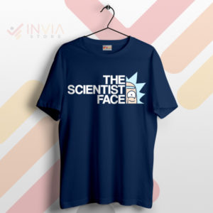 Scientist Swag Get Schwifty North Face Navy T-Shirt