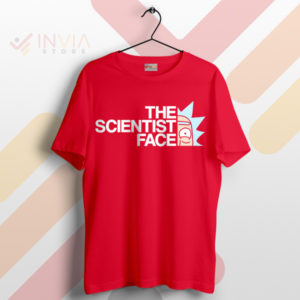 Scientist Swag Get Schwifty North Face Red T-Shirt