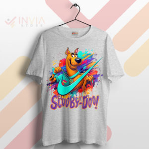 Scoobert Scooby Doo Just Do It Mystery Sport Grey T-Shirt
