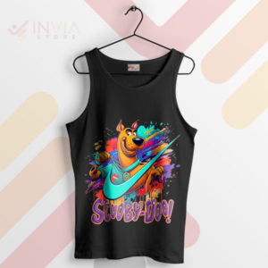 Scooby Snacks and Swooshes Nike Black Tank Top