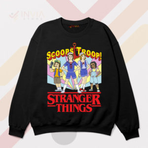 Scoop Squad Unite Stranger Things Sweatshirt