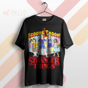 Scoops Troop Standout Stranger Things T-Shirt