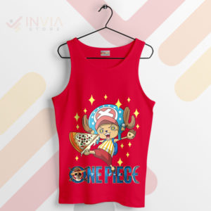 Share the Joy Chopper and Pizza Red Tank Top