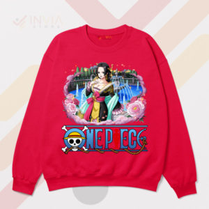 Shine Bright Sexy Boa One Piece Red Sweatshirt