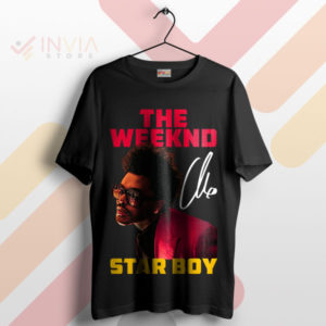 Signature Starboy Style The Weeknd Merch T-Shirt