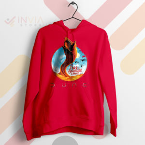 Sin City Mindkiller In Arrakis Dune Red Hoodie