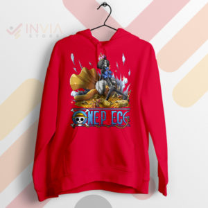 Skeleton Sensation Brook One Piece Red Hoodie