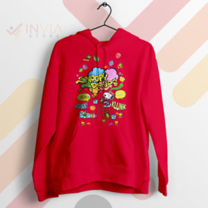Snoopy Dreamscape Drops Graphic Red Hoodie