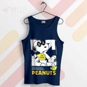 Snoopy's Chic Adventure Street Swear Navy Tank Top