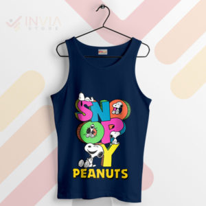 Snoopy's Classic Collection Peanuts Navy Tank Top