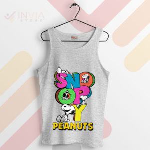 Snoopy's Classic Collection Peanuts Sport Grey Tank Top