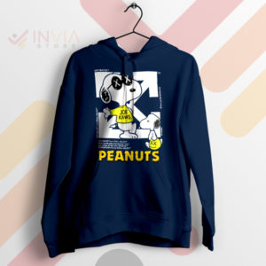 Snoopy's Style Revolution Street Swear Navy Hoodie