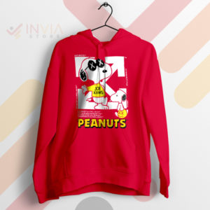Snoopy's Style Revolution Street Swear Red Hoodie