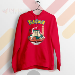 Snorlax's Special Authentic Japanese Ramen Red Hoodie